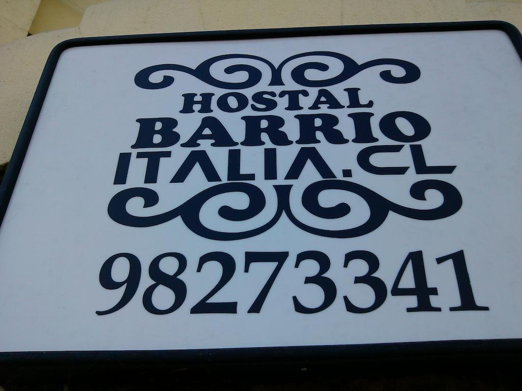 Hostal Barrio Italia Santiago de Chile Bagian luar foto